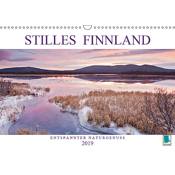 Stilles Finnland: Entspannter Naturgenuss (Wandkalender 2019 DIN A3 quer), Calvendo