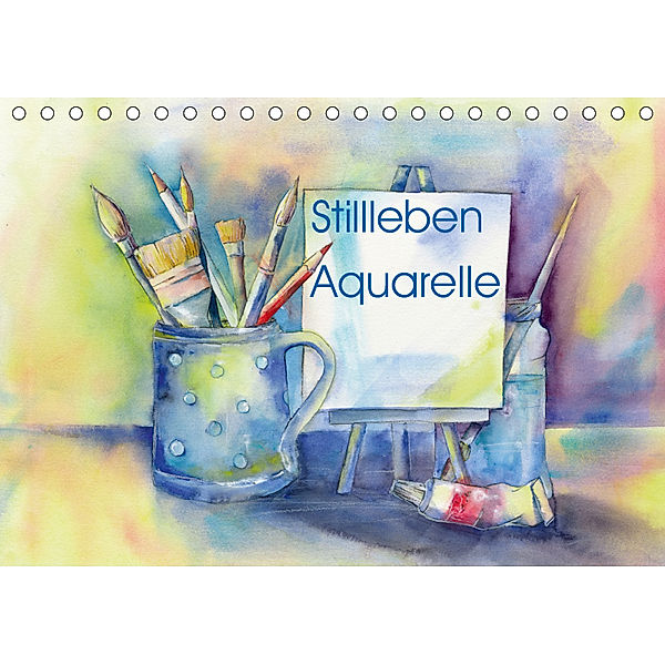 Stillleben Aquarelle (Tischkalender 2019 DIN A5 quer), Jitka Krause