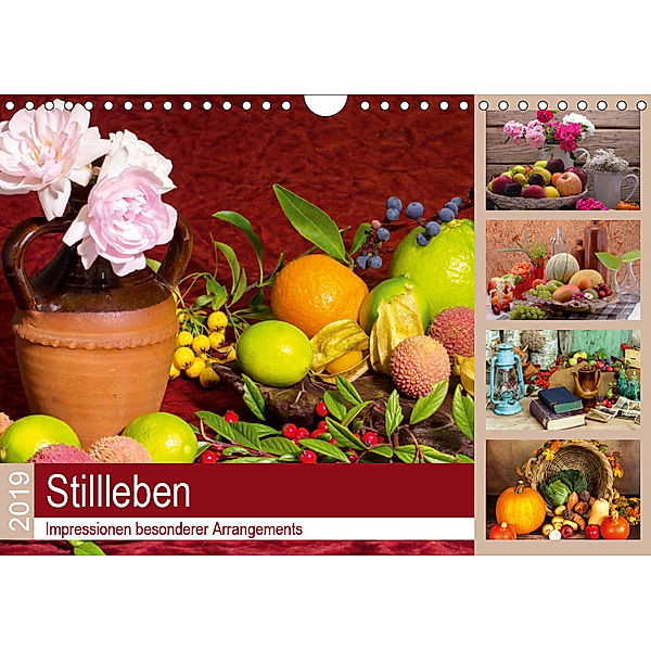 Stillleben. Impressionen besonderer Arrangements (Wandkalender 2019 DIN A4 quer), Steffani Lehmann