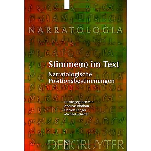 Stimme(n) im Text / Narratologia Bd.10, Michael Scheffel, Daniela Langer, Andreas Blödorn