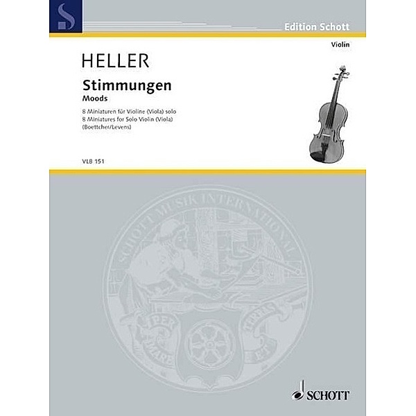 Stimmungen, für Violine (Viola) solo, Stimmungen