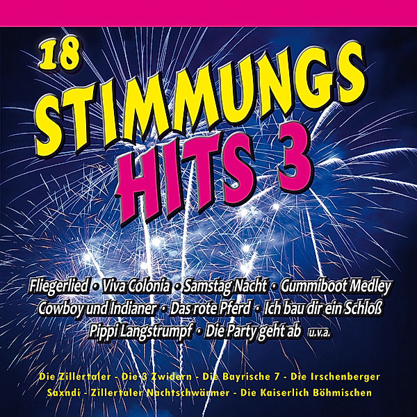 Stimmungs Hits 3, Diverse Interpreten