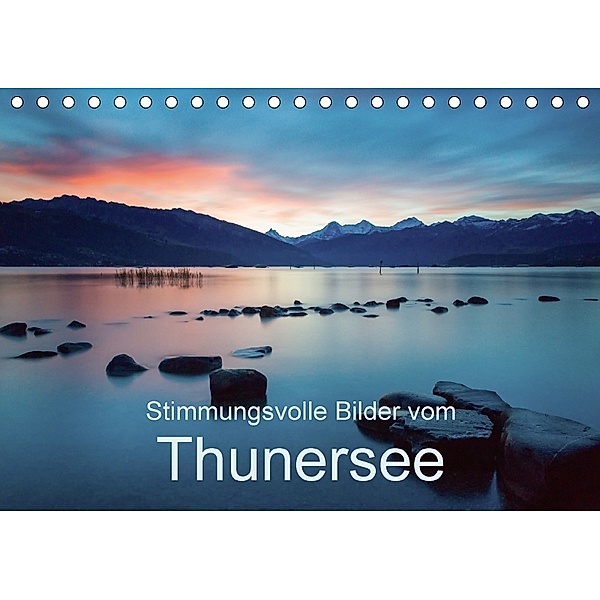 Stimmungsvolle Bilder vom ThunerseeCH-Version (Tischkalender 2018 DIN A5 quer), Mario Trachsel