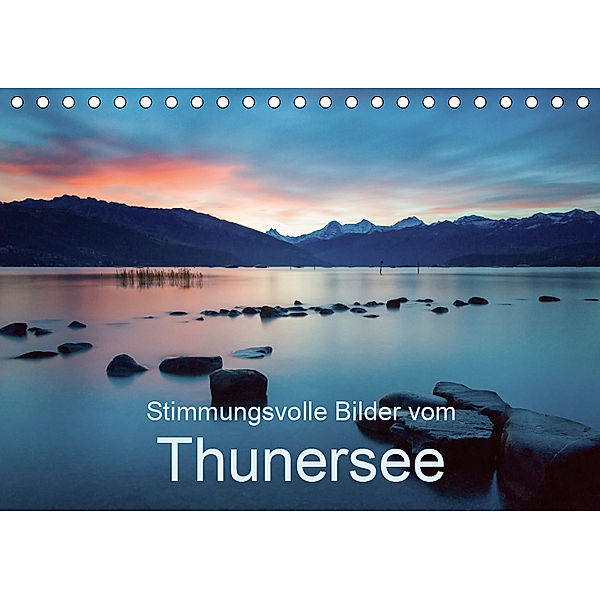 Stimmungsvolle Bilder vom ThunerseeCH-Version (Tischkalender 2019 DIN A5 quer), Mario Trachsel