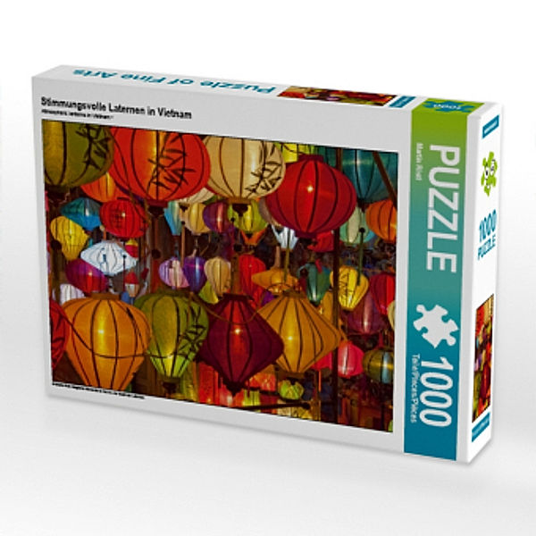 Stimmungsvolle Laternen in Vietnam (Puzzle), Martin Ristl