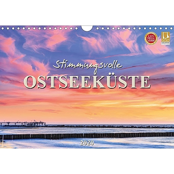 Stimmungsvolle Ostseeküste 2020 (Wandkalender 2020 DIN A4 quer), Daniela Beyer