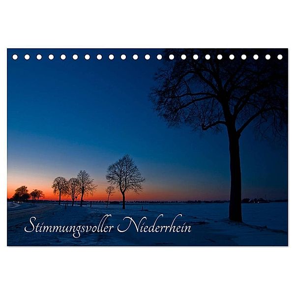 Stimmungsvoller Niederrhein (Tischkalender 2024 DIN A5 quer), CALVENDO Monatskalender, Helma Spona