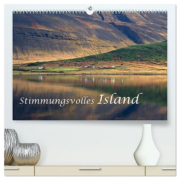 Stimmungsvolles Island (hochwertiger Premium Wandkalender 2024 DIN A2 quer), Kunstdruck in Hochglanz, Wolfram Wildner