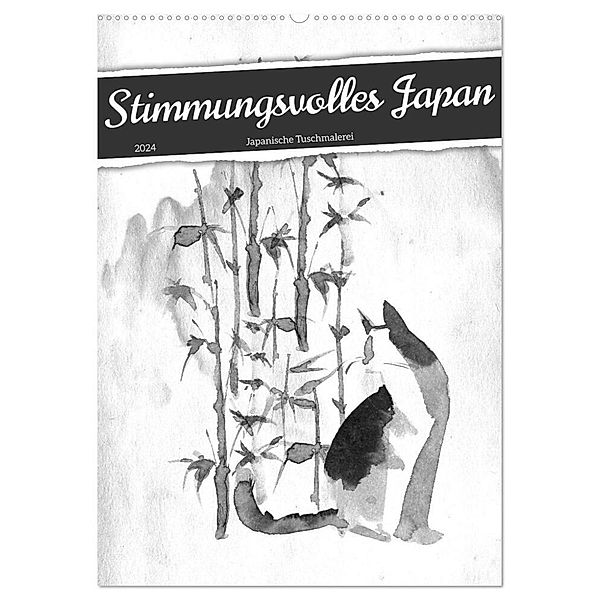 Stimmungsvolles Japan (Wandkalender 2024 DIN A2 hoch), CALVENDO Monatskalender, Lucia