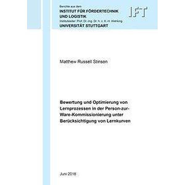 Stinson, M: Bewertung und Optimierung von Lernprozessen, Matthew Russell Stinson