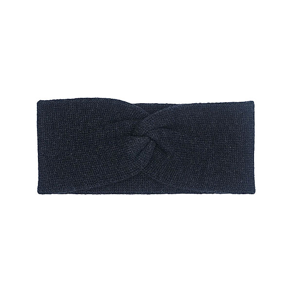 maximo Stirnband KIDS GIRL mit Wolle in navy melange