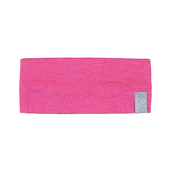 PICKAPOOH Stirnband LARA mit Seide in fuchsia