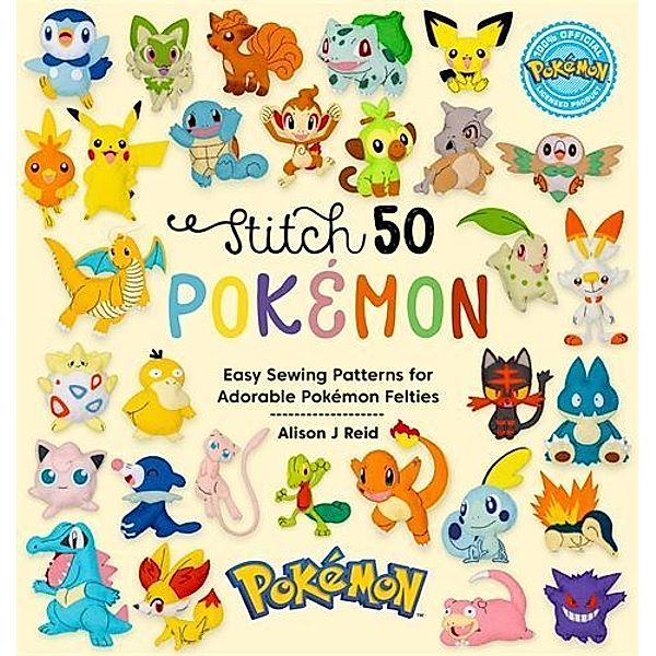 Stitch 50 Pokémon, Alison J Reid