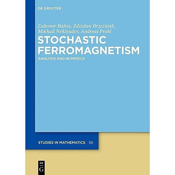 Stochastic Ferromagnetism / De Gruyter Studies in Mathematics Bd.58, Lubomir Banas, Zdzislaw Brzezniak, Mikhail Neklyudov, Andreas Prohl