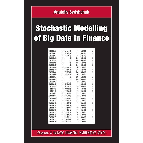 Stochastic Modelling of Big Data in Finance, Anatoliy Swishchuk