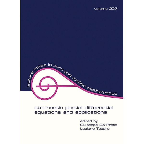 Stochastic Partial Differential Equations and Applications