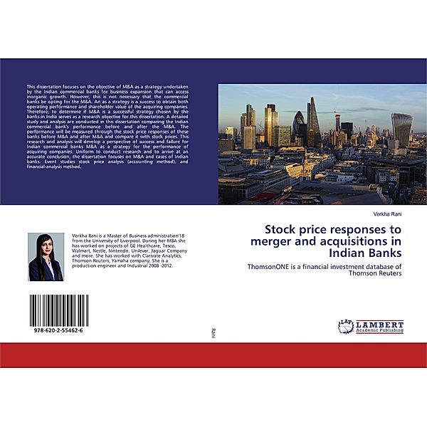 Stock price responses to merger and acquisitions in Indian Banks, Verkha Rani