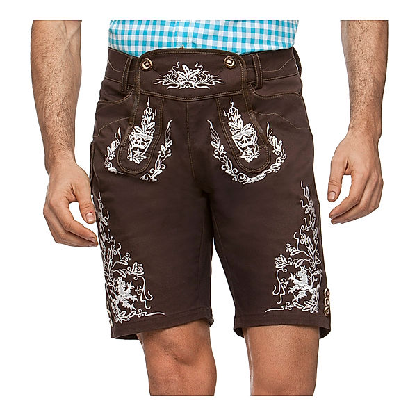 Stockerpoint Trachtenshort Nash, kurz, tobacco (Größe: XL)