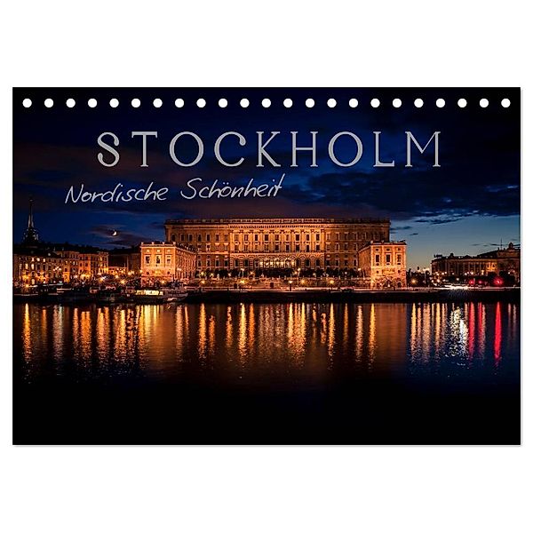 Stockholm - Nordische Schönheit (Tischkalender 2025 DIN A5 quer), CALVENDO Monatskalender, Calvendo, Markus Pavlowsky