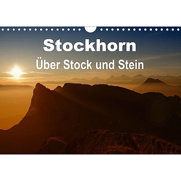 Stockhorn - Über Stock und Stein (Wandkalender 2020 DIN A4 quer), Susan Michel / CH
