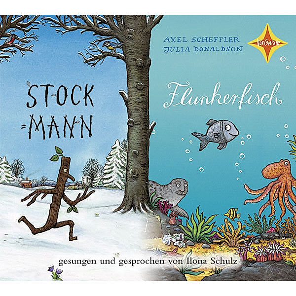 Stockmann / Der Flunkerfisch,1 Audio-CD, Julia Donaldson, Axel Scheffler