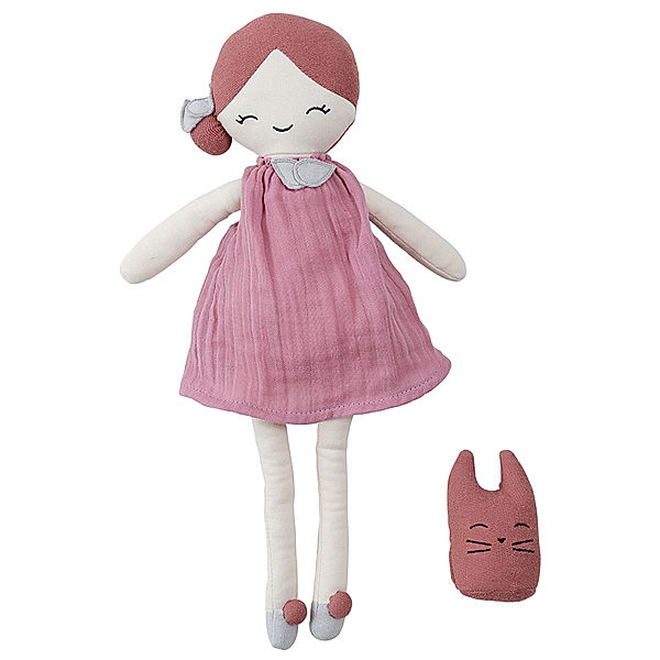 FABELAB Stoff-Puppe BIG DOLL – BERRY (40cm) in pink