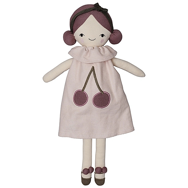 FABELAB Stoff-Puppe BIG DOLL – CHERRY PIE (40cm) in rosa