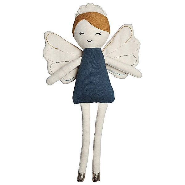 FABELAB Stoff-Puppe RAINBOW FAIRY (28cm) in blau