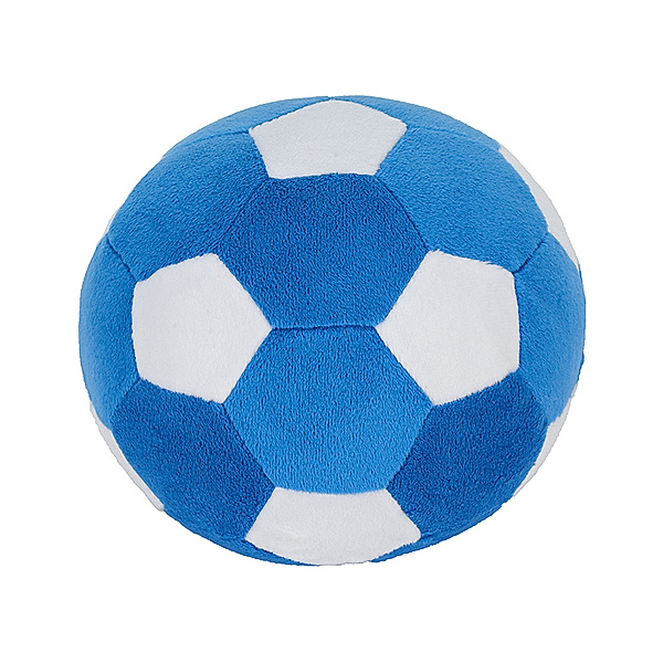 Sterntaler Stoffball SOCCER (13cm) in blau