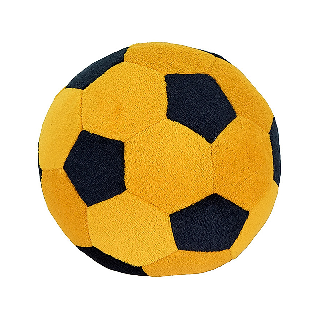 Stoffball SOCCER 13cm in gelb kaufen