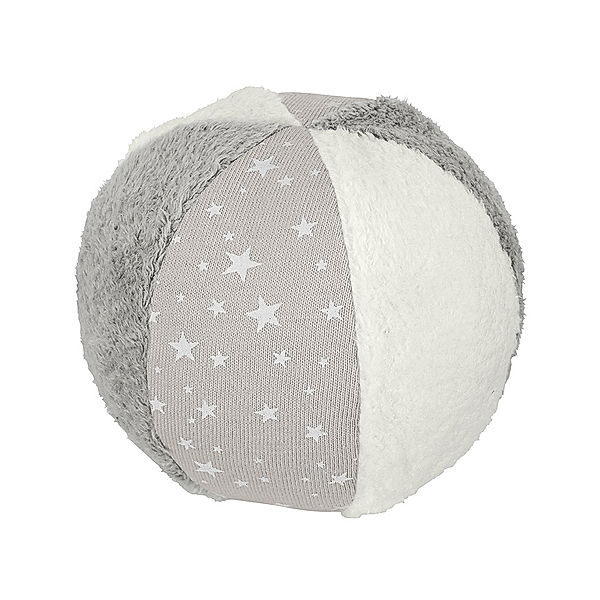 Sterntaler Stoffball STERNE (9cm) in grau