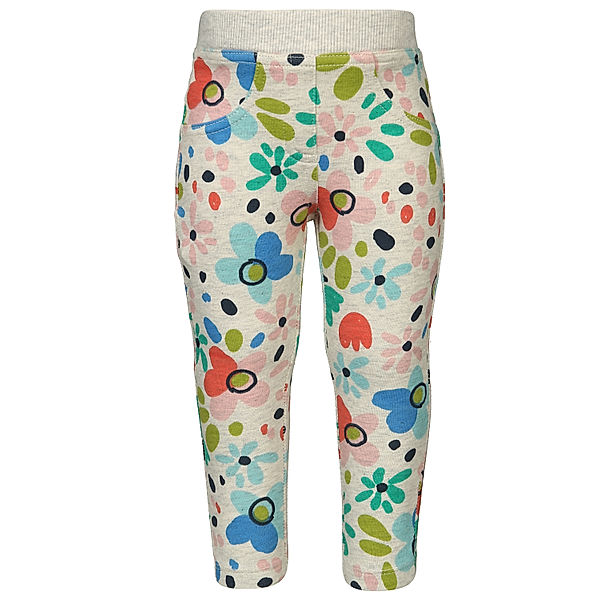 Boboli Stoffhose FLORES AOP in rosa