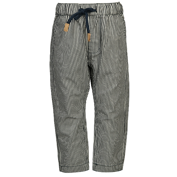 Hust & Claire Stoffhose TOBIAS STRIPE in blue moon