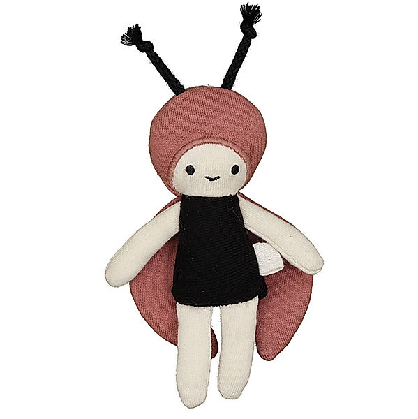 FABELAB Stoffpuppe POCKET FRIEND - LADYBUG (14 cm)