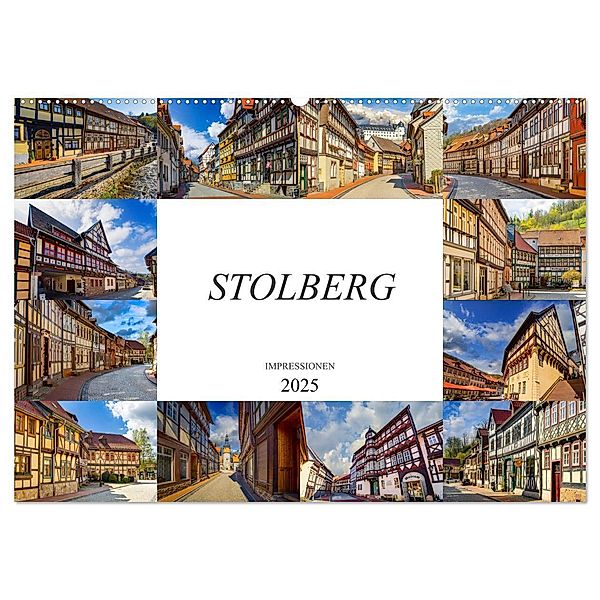 Stolberg Impressionen (Wandkalender 2025 DIN A2 quer), CALVENDO Monatskalender, Calvendo, Dirk Meutzner