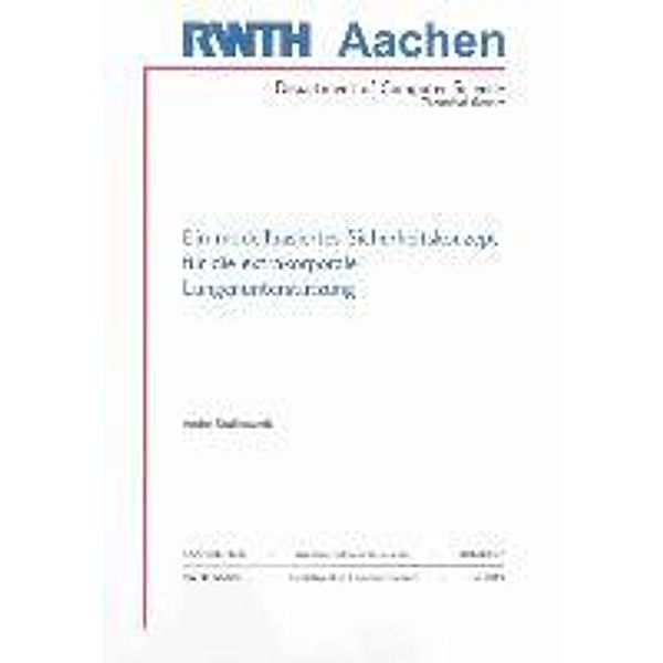 Stollenwerk, A: Ein modellbasiertes Sicherheitskonzept für d, André Stollenwerk