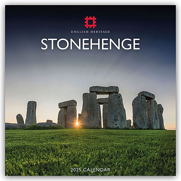 Stonehenge 2025 - Wand-Kalender, Carousel Calendar