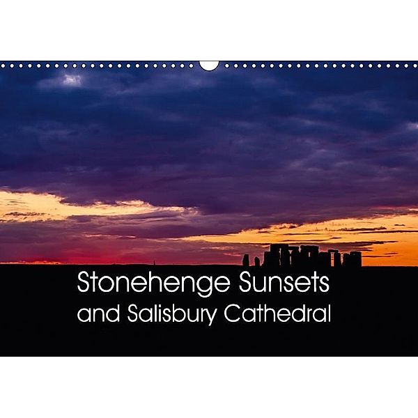 Stonehenge Sunsets & Salisbury Cathedral (Wall Calendar 2017 DIN A3 Landscape), Mark Cooper