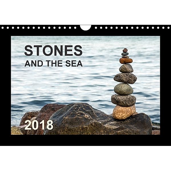 STONES AND THE SEA (Wall Calendar 2018 DIN A4 Landscape), Heike Jestram
