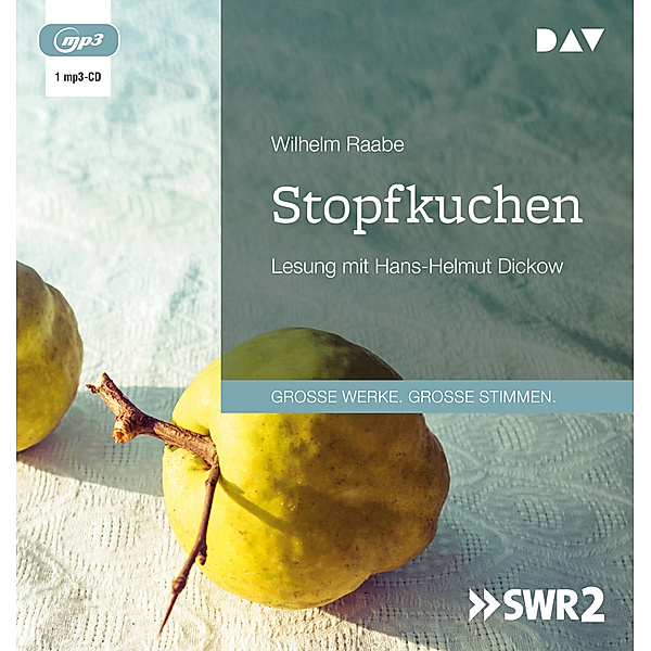 Stopfkuchen. Eine See- und Mordgeschichte, 1 Audio-CD, 1 MP3,1 Audio-CD, Wilhelm Raabe