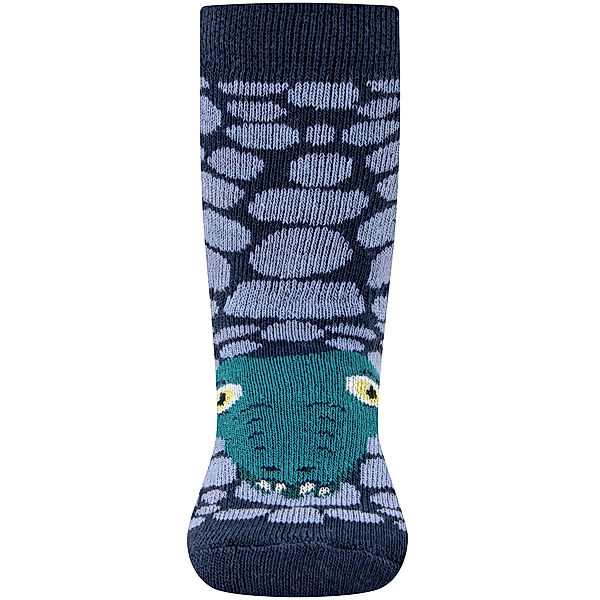 ewers Stoppersocken SOFTSTEP KROKODIL in navy