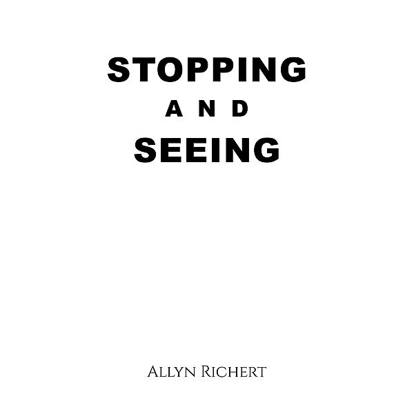 Stopping and Seeing, Allyn Richert