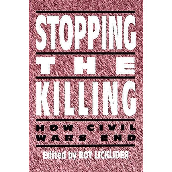 Stopping the Killing, Roy Licklider