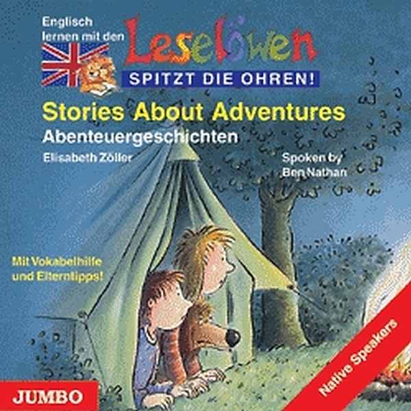 Stories About Adventures. Abenteuergeschichten, 1 Audio-CD, engl. Version,1 Audio-CD, Elisabeth Zöller