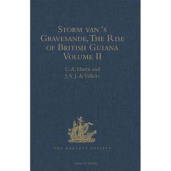 Storm van 's Gravesande, The Rise of British Guiana, Compiled from His Despatches
