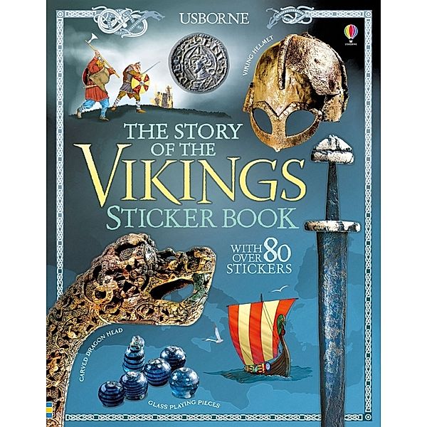 Story of the Vikings Sticker Book, Megan Cullis