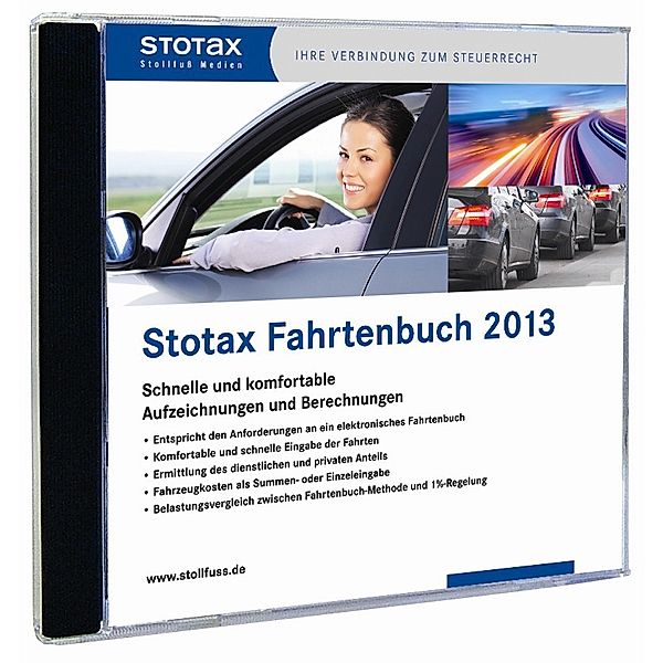 Stotax Fahrtenbuch 2014, 1 CD-ROM