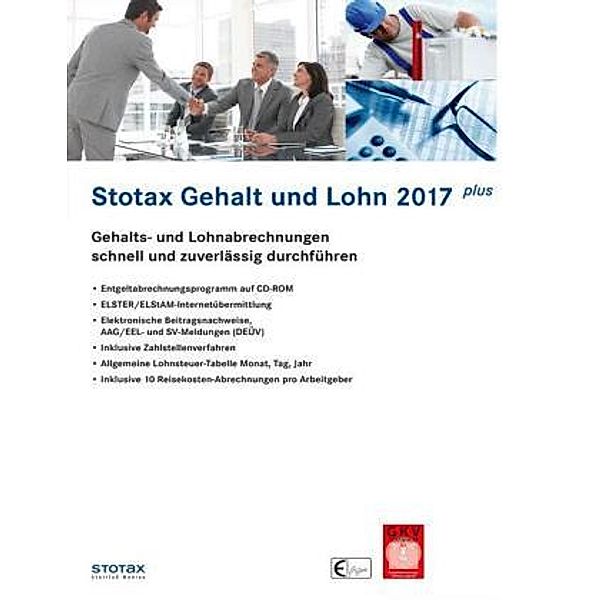 Stotax Gehalt und Lohn Plus 2017, CD-ROM