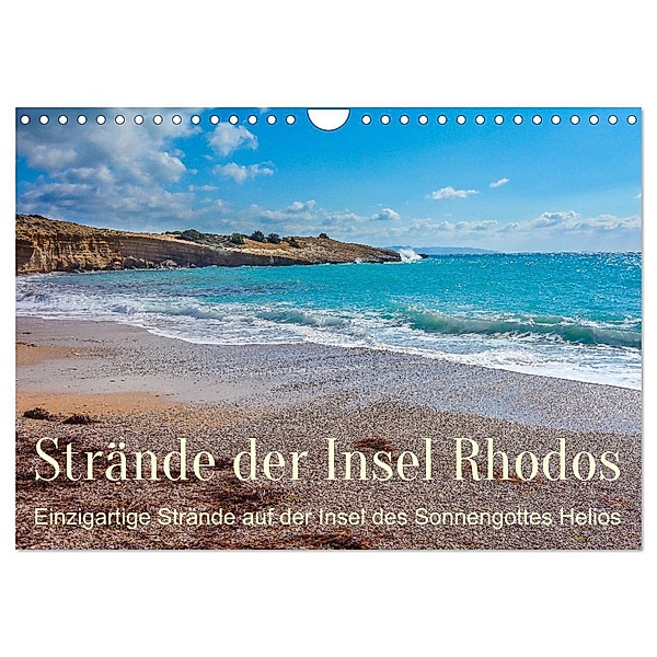 Strände der Insel Rhodos (Wandkalender 2025 DIN A4 quer), CALVENDO Monatskalender, Calvendo, Stefan O. Schüller und Elke Schüller