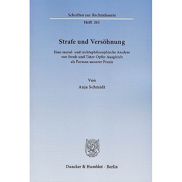 Strafe und Versöhnung, Anja Schmidt